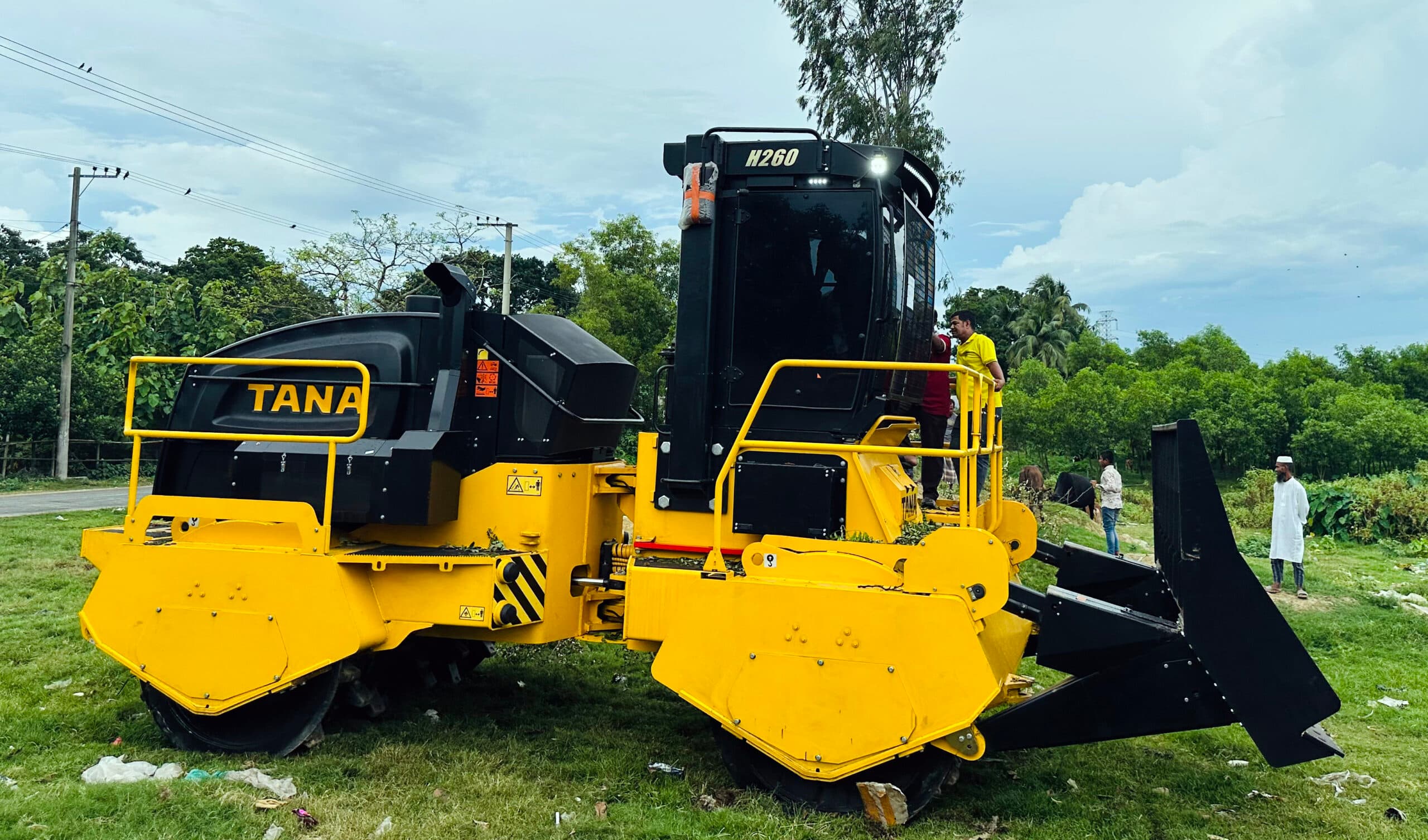 Successful Delivery of TANA Landfill Compactor